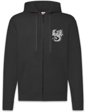Dragon V Zipper Hoodie Tattoo