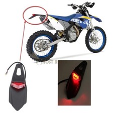 Universal Motorcycle Red Rear