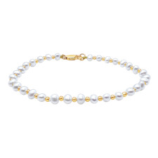Solid Gold Freshwater Pearl