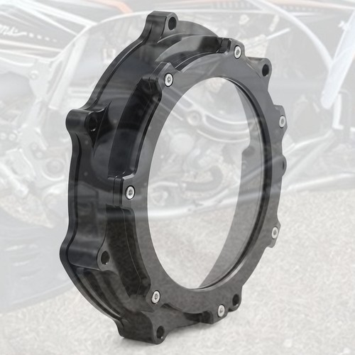 Cnc aluminum clear clutch - clear,