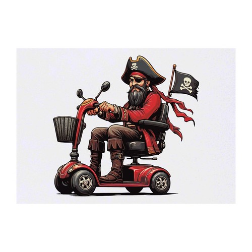 Pirate mobility scooter - mobility, scooter'