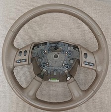 Jaguar X Type Brown Leather Steering Wheel