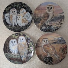 Danbury Mint Plates x 4 Season