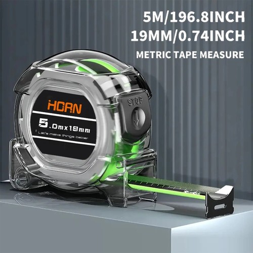 Fluorescent tape measure 5m - fluorescent, 3m