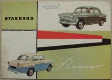 STANDARD PENNANT Car Sales Brochure 1957-58 #237R/3/58
