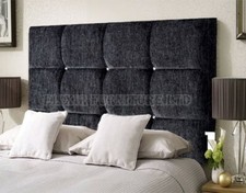 Bed Headboard 24" Dozen Cubes KINGSIZE | DOUBLE | SINGLE  Chenille