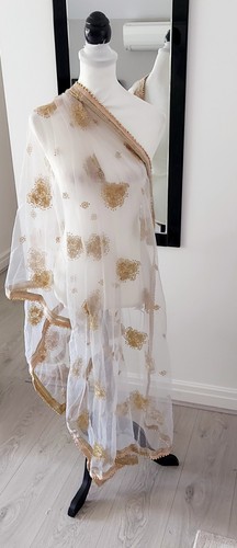 Trending net dupatta with - net,