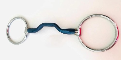 Loose ring mouth - ported, blue