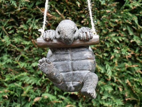 Hanging resin tortoise turtle - resin,