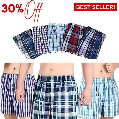 Pack mens woven - 3, boxer