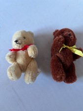 Vintage Pair Dakin Mini Bears 1985