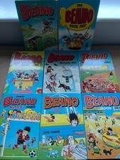 8 x BEANO ANNUALS - COMPLETE