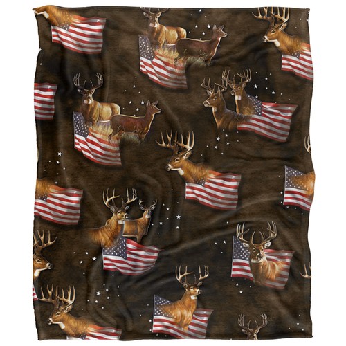 American flag deer - cf-jp,