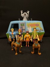 Scooby Doo the mystery machine ghost patrol van And Ghost Patrol X7 Figures