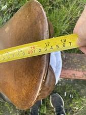 Kings Saddlery 17” Dressage Saddle Brown Narrow-Medium Fit