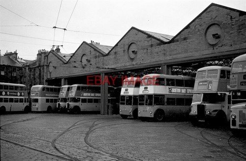 Photo govan bus - garage, 1965