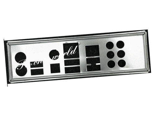 Shield backplate for asus - i/o,