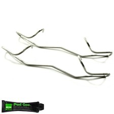 2X REAR BRAKE PAD FITTING KIT