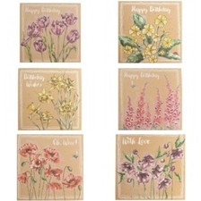Wrendale Flower Birthday Card Florabotanica