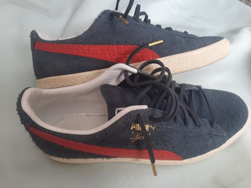 Puma clyde hairy suede upper - hairy,