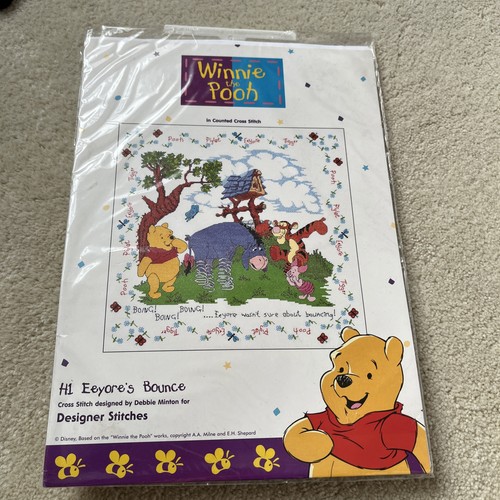 Pooh friends cross stitch - cross,