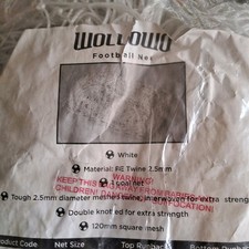 24FT X 8FT Football/Soccer Net/Netting Fits Full Size Goal.