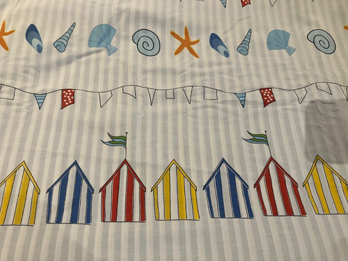 Seaside beach huts - beach, reversible