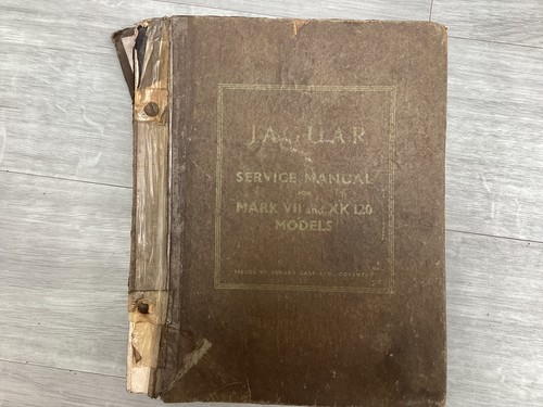 Jaguar factory service manual
