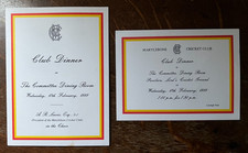 Marylebone Cricket Club Dinner
