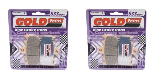 S33 front brake pads - s33, for