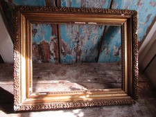 Antique Giltwood Gesso Picture