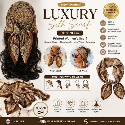 Fashion 70x70cmprinted women - fashion,