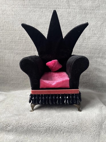 Velvet jewellery box black - jewellery,