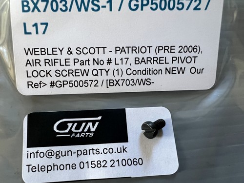 Spare part for webley scott - webley, &