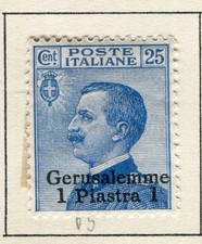 ITALIAN LEVANT; 1908-11 early