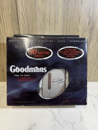 Goodmans free sing cordless - to,