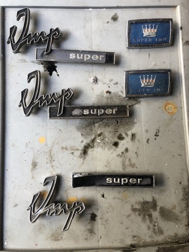 Hillman imp badges - hillman,