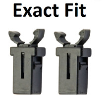 2 storage for Nissan Navara D40 Pathfinder Sunglasses Holder Catch Latch Black