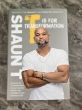 NEW SHAUN T BOOK T IS FOR TRANSFORMATION INSANITY WORKOUT CREATOR HARDCOVER