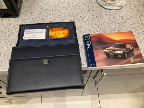 Rare original saab handbook - saab, 95
