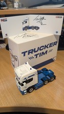 WSI Scale Model Of Trucker Tim Scania R Cab - Limited Edition Signed Model