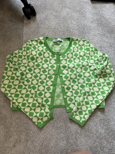 Zara women green - green, geo