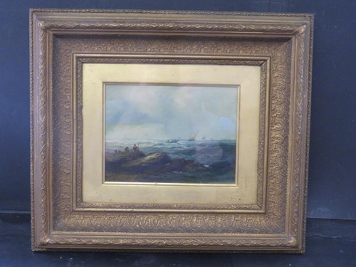 Marine oil 1800s - marine, untouched