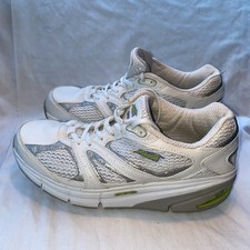 Avia 9999 Womens 9  White Silver Avi-Motion Arch rocker Flex Plus Walking Shoes