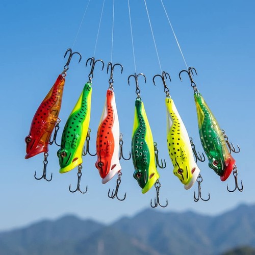 Bass bait frog - frog, hollow