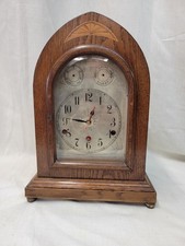 Edwardian Mantle Lancet Clock