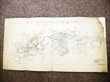 Railway history map plan