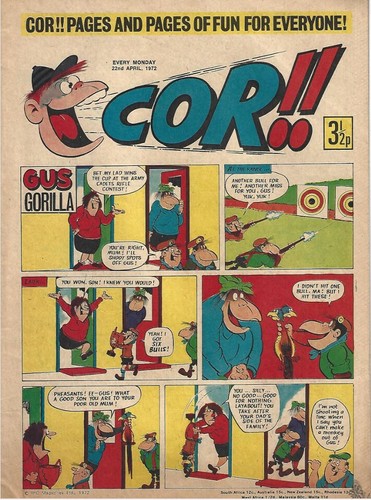 Cor classic comic 22nd apr - cor!!,