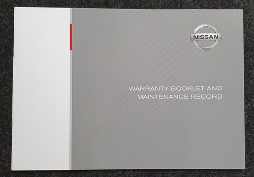 Genuine nissan service history - service,