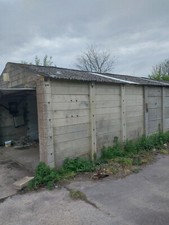 Concrete sectional garage 4m x